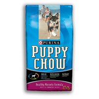 Purina Puppy Chow Healthy Morsels Formula- net wt. 17.6 lbs.