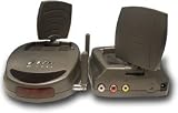 5.8GHz Wireless Audio Video Sender 4 Channel Broadcast Transmitter & Receiver with Infrared Remote Control Extender