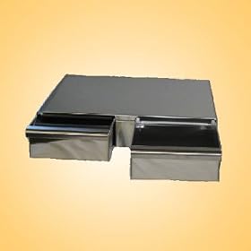 Vaneli's grinder stand/storage box/knock box combination