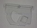 General Electric GENERAL ELECTRIC WR17X11497 ICE DISPENSER CRUSHER HOUSING COVER