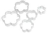 Harolds Kitchen Crinkle Flower Cookie Cutters Set