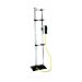 American Educational Vertical Resonance Tube Apparatus, 7-1/2" Length x 5" Width x 3' Height