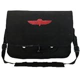 Black - Israeli Paratrooper Shoulder Bag w/Emblem
