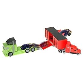 Micro Machines Stunt Playset: Trailer Truck Trouble