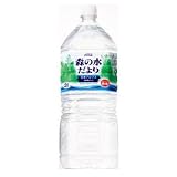 コカ・コーラ　森の水だより　日本アルプス　2Ｌ　6本入×2ケース（12本）