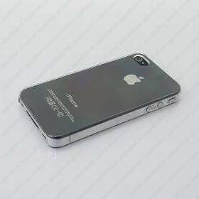 BadBoyz Premium Apple iPhone 4 White Hard Logo Back Case