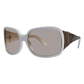 Click here to buy FENDI FS462 110 WHITE PLASTIC SUNGLASSES by Fendi.
