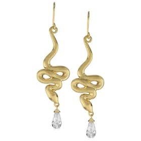 Nicky Hilton Sterling Silver With 18kt Gold Earrings