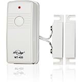 Skylink WT-433W Wireless Door & Window Burglar Alarm Alert Security Sensor | Affordable, Easy to Install DIY Accessory for SC Series Systems