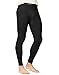 Hanes X-Temp Men`s Thermal Pant, 14520, M, Black