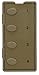 Simply Automated ZS24O-I Custom Series Oval 4-Button Faceplate, Ivory