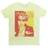 Rock Star Tシャツ 何でも絵になってしまうかシドってすごい！ 暴れん坊のシド・ヴィシャスがものすごい勢いでホットドッグ喰ってます♪ デザインＴシャツ SID EAT (XL, LIGHTYELLOW)