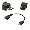 Ex-Pro Mini B / Mini-B to Micro B USB Adapter, adapts any Mini B cable / DC Power supply to Micro B - for devices using Micro B