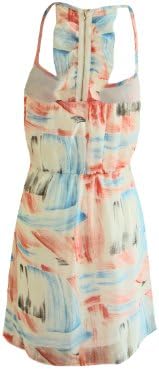 the fuss River Island Dress L Ivory