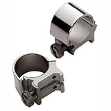 Weaver Hunting Top Mount Rings-detachable Matte Finish 1in. High