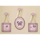 Sugar Plum Wall Plaques - Set of 3