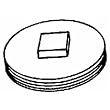 Jones Stephens Corp. P50-400 Brass Drain Plug