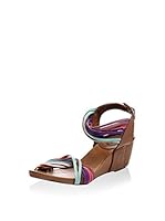 Bueno Sandalias de cuña (Multicolor)