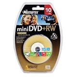 Memorex Mini DVD+RW 10 Pack