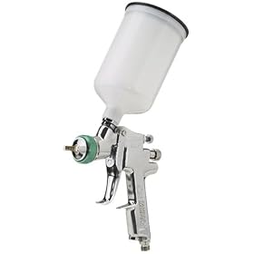 Campbell Hausfeld DH790000AV 600 Milliliter Gravity Feed HVLP Spray Gun by Airbrush Paints