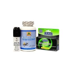 Ejaculation Control Treatment Kit - Stud 100, EndurMax, & Durex Performax