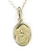 14k Mothers Love Gold Cameo Pendant