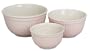 Typhoon Vintage Kitchen Mixing Bowls, Set of 3, Pink