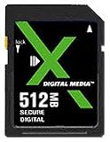 X Digital Media XHO0512SD 512MB 45x Speed Secure Digital Card