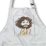 Londons Times Funny Music Cartoons - Cat Stevens - Aprons