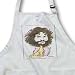 Cat Stevens - BLACK Full Length Apron With Pockets 22w X 30l