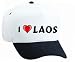 I Love Laos White Cap