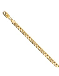 14k Yellow gold Leslies 4.6mm Beveled Curb Chain