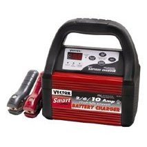 12 Volt Battery Charger - 2/6/10 Amp