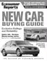 New Car Buying Guide 2004 (Consumer Reports New Car Buying Guide)
