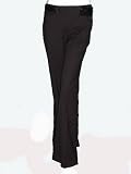 DEVELOPMENT Satin Tie Waist Pants in Black