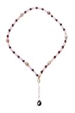 Amethyst, Lepidolite, Rose Quartz Mala