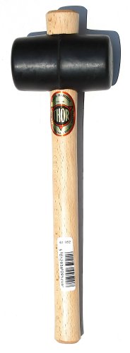 Thor 61-952  Rubber Mallet Black 2-Inch Face Diameter