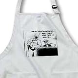 Londons Times Funny Music Cartoons - Batman And Stevie Wonder Duet, Very Superhero - Aprons