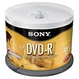 Sony 50DMR47RS4 16x DVD-R Discs (50 Disc Spindle)