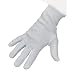 12 Paar Baumwoll Trikot Handschuhe Baumwollhandschuhe wei� gebleicht Trikothandschuhe Gr��e: Medium (mittel) 9