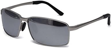 Men's polarized sunglasses (Water silver, 65)