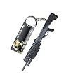 Halo PVC Keychain Shotgun