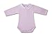 Amoureux Bebe Soft Turkish 100% cotton Long Sleeve Baby Collared Bodysuit Onesies.