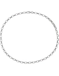 6Mm Rectangular Box Chain With Lobster Stainless Steel C817 24 Inch