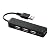 iBUFFALO 【PS3動作確認済】USB2.0Hub バスパワー 4ポート ブラック BSH4U06BK