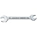 Stahlwille 10-4X5 Steel Double Open End Spanner, 4mm x 5mm Diameter, 100mm Length, 14mm Width