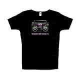 MINDLESS SELF INDULGENCE (MSI) - Boombox - Black Ladies Girls T-shirt (Girlie Babydoll)