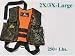 Sporting Goods : HUNTER SAFETY SYSTEM HARNESS VEST REVERSIBLE BLAZE ORANGE/MOSSY OAK BREAK UPSize: 2X/3X / For: 250 lbs +