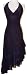 Ruched Ruffle Halter Dress - 2X