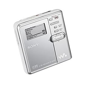 Sony Hi-MD Walkman MZ-RH910S - Lecteur/enregistreur Mini Disc - Baladeur Net-MD portable MZR-H910 - Silver - MZRH910S.4EU8